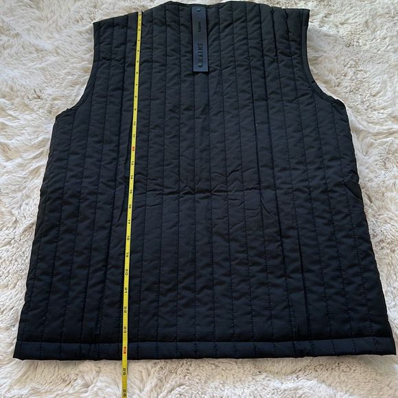 Rains Unisex Liner Vest Black Size XXS/XS - Picture 8 of 9